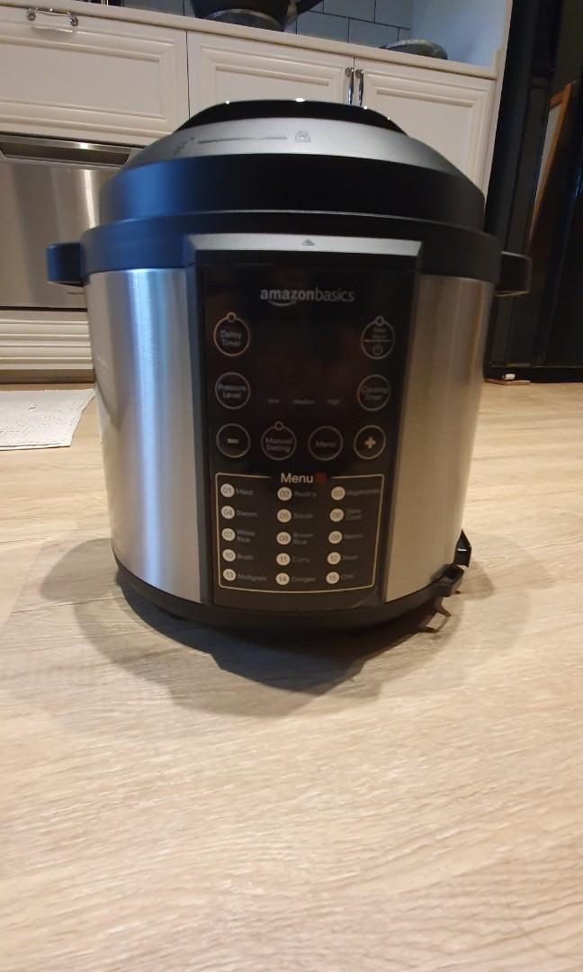 Amazonbasics pressure cooker, Home Appliances, Kitchenware on Carousell