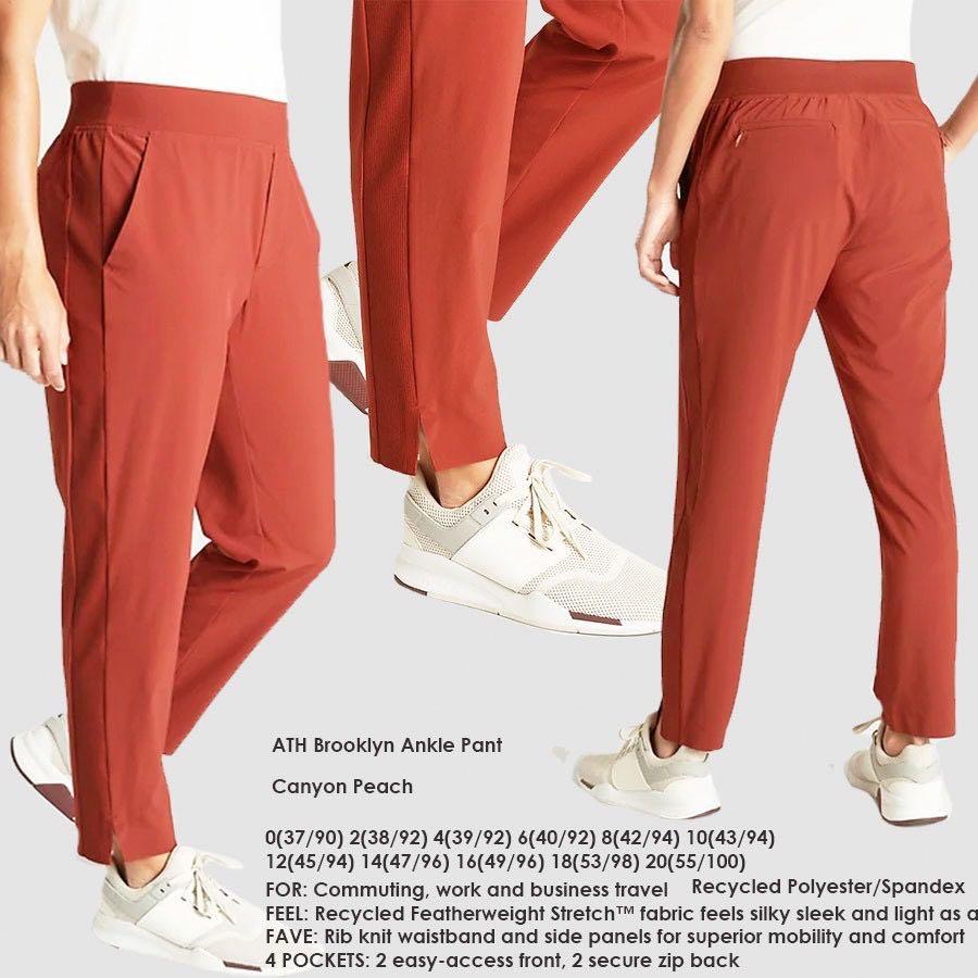 Athleta GAP Brooklyn Ankle Pants Coral