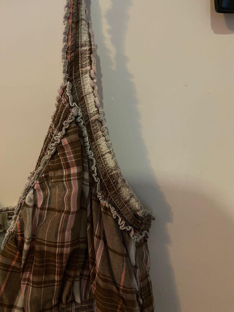 Baby Doll Checkered Dress (Category: Dresses) located in Makati City. Submitted by auti09 (Listing ID 1051521504, Image 2). Description: Waist is large But top is low maybe a medium size Shipping c/o buyer .