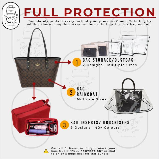 Bag Insert Organizer for Coach Tote | Customised Designs & 40+ Colours,  Luxury, Bags & Wallets on Carousell