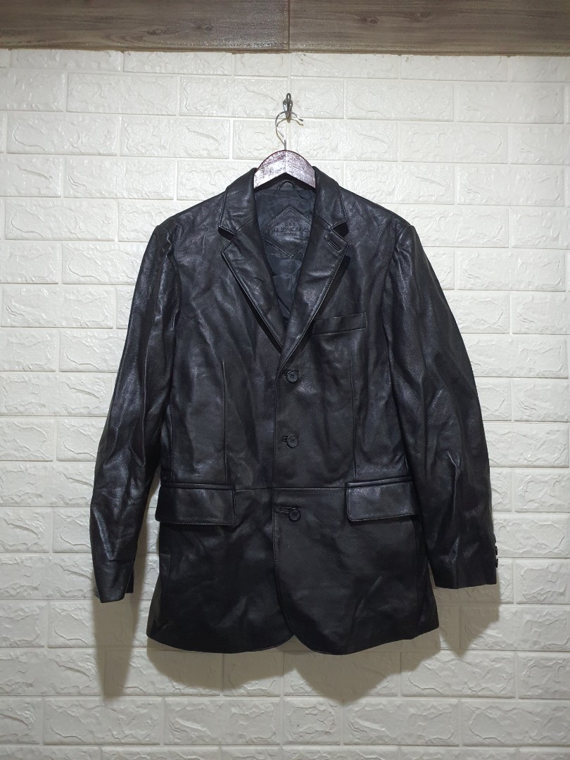 Sell Balenciaga Biker Leather Jacket  Black  HuntStreetcom