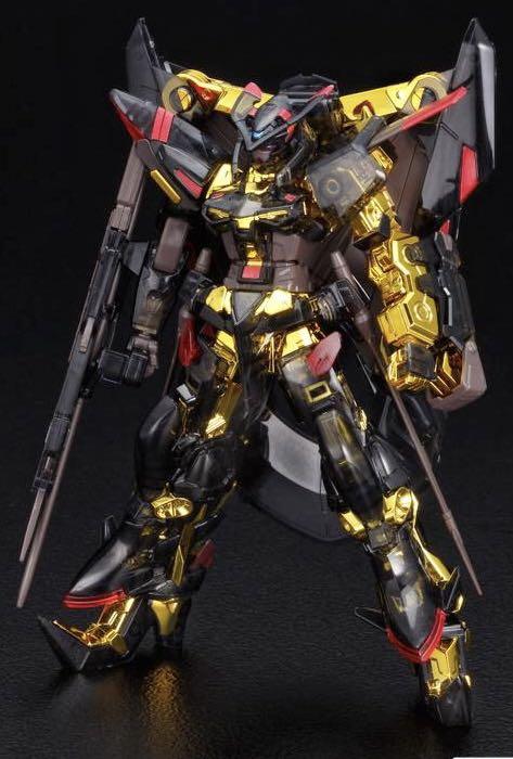 Bandai HG 1/144 Gundam Astray Gold Frame Amatsu Mina (Clear Limited) (Category: Gundam Model Kits) located in Singapore. Submitted by akula15 (Listing ID 1051339790, Image 1). Description: Unbuilt, for builders, not for box collectors.