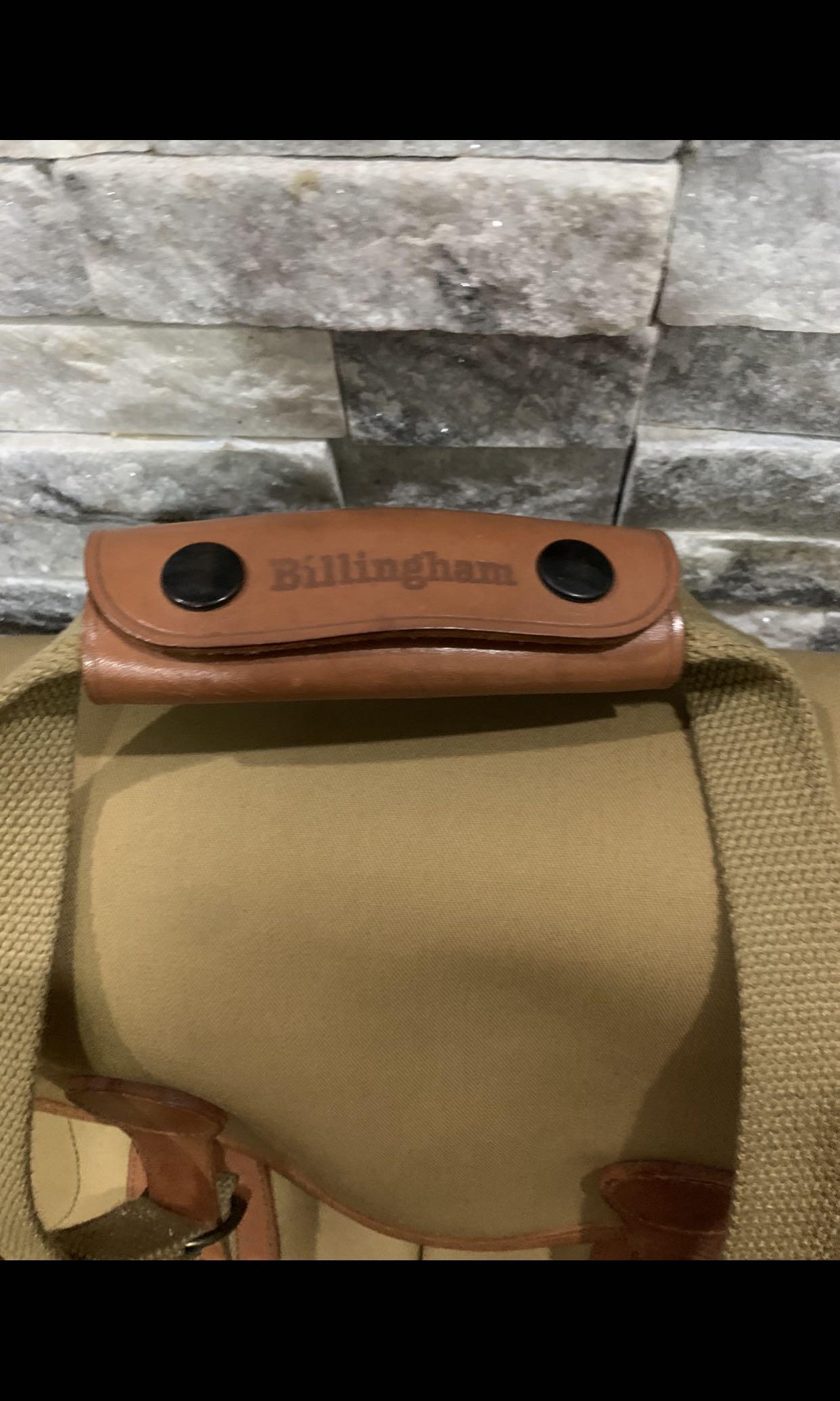 Billingham Camera Bag (Category: Camera Bags & Carriers) located in Taytay. Submitted by littlebiggies (Listing ID 1051563206, Image 2). Description: Preloved Billingham Camera Bag No inclusion Retails for 26k php .