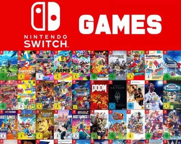Black Friday Weekend Sale 5 Switch digital games for 65
