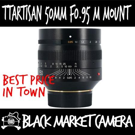 BMC] TTArtisan 50mm M Mount (Black/Silver/Red)*Local