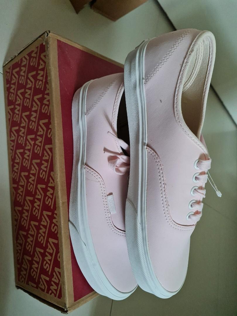 Brand New Pink Vans Shoes Authentic