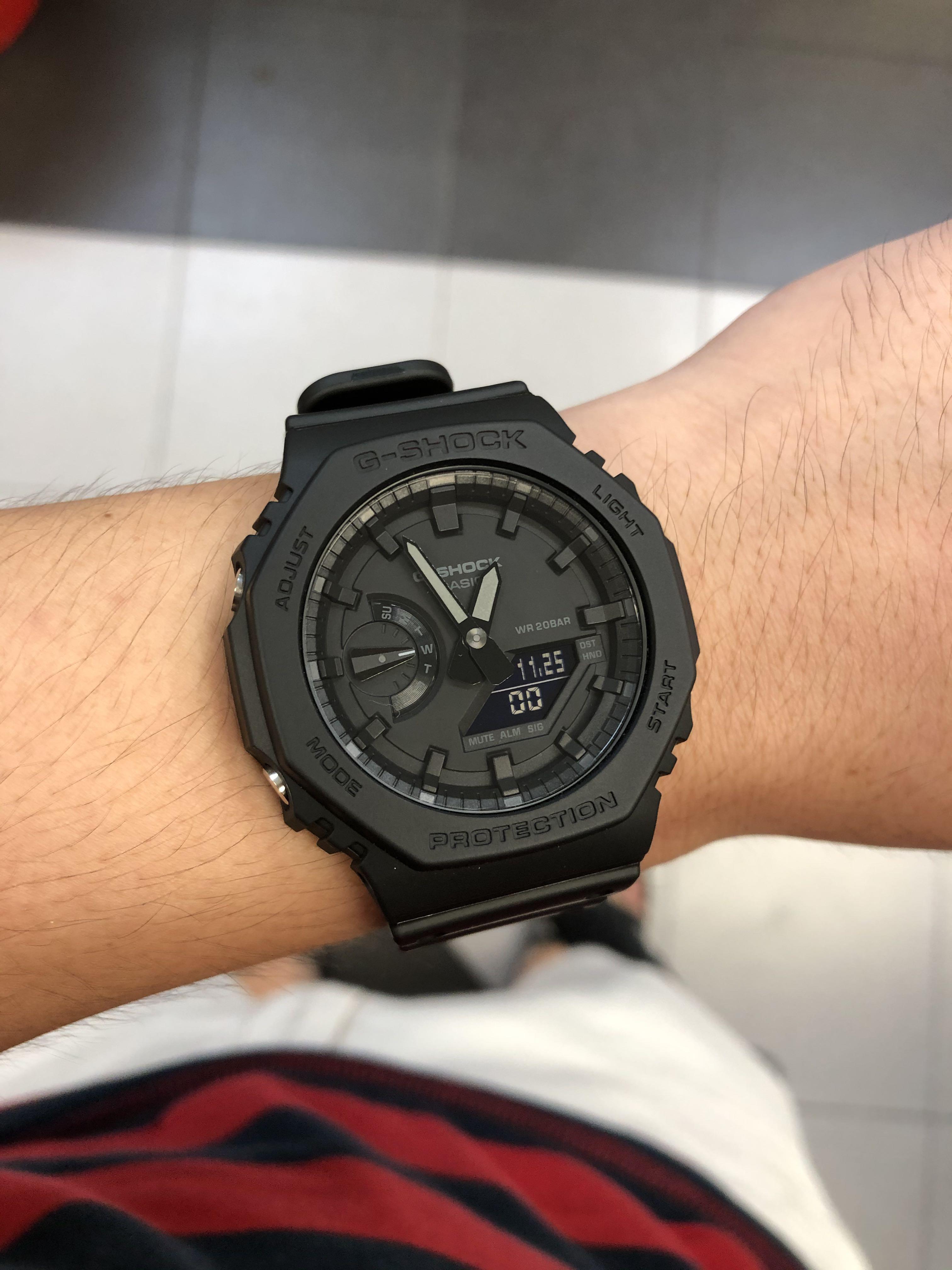 G shock pure clearance black