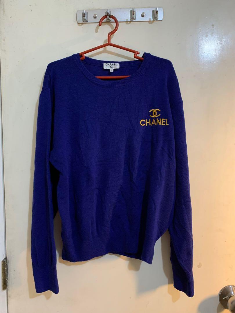 Vintage chanel sweater outlet