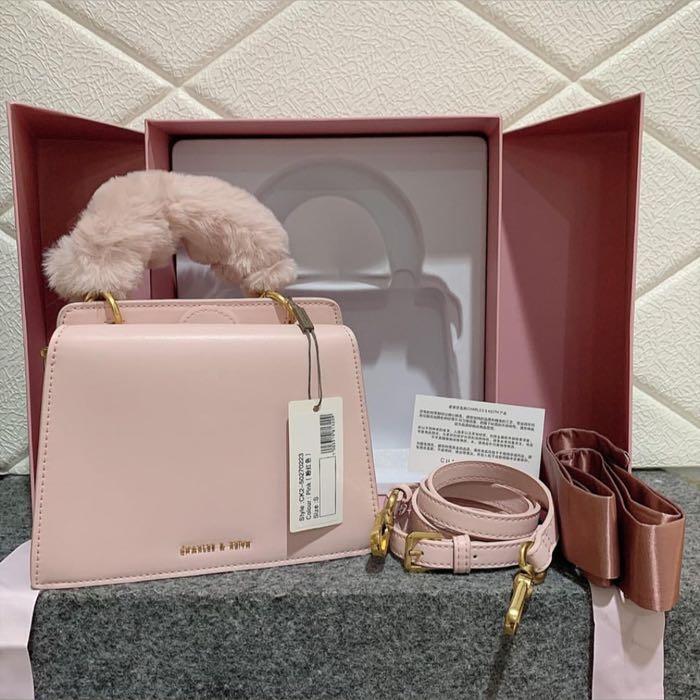 Charles & Keith pink handbag, Women's Fashion, Bags & Wallets, Purses &  Pouches on Carousell