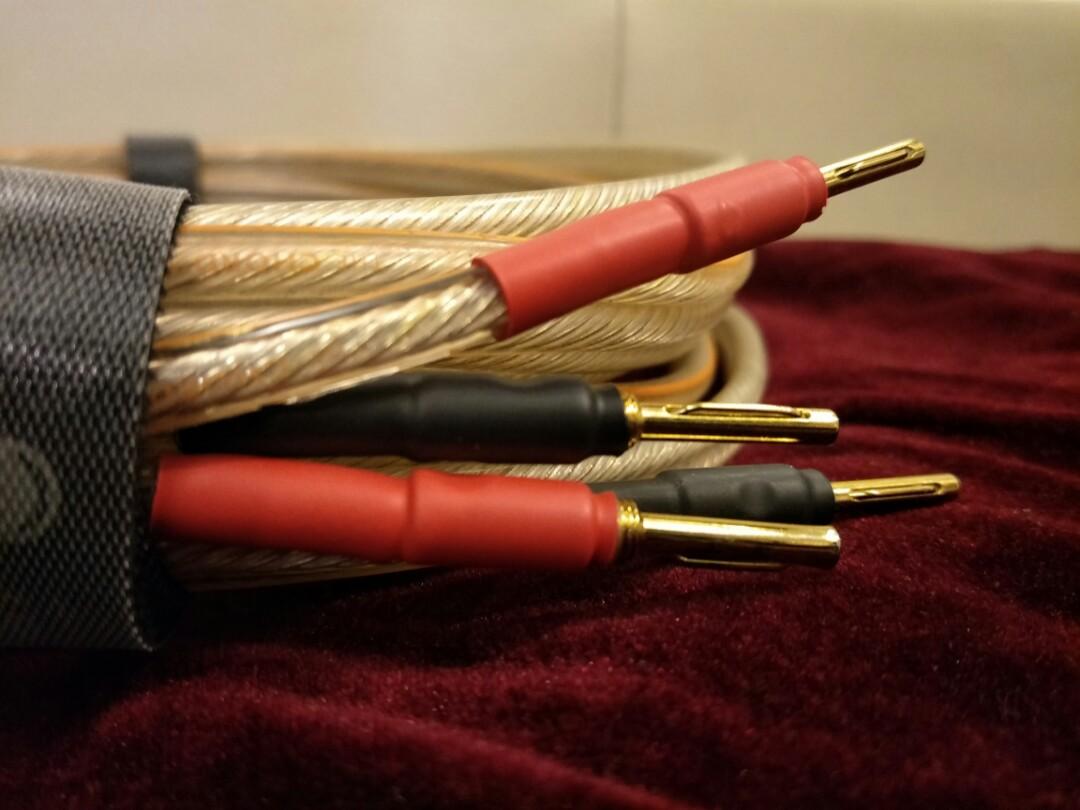 Chord Carnival Silver Plus Speaker cable 3m pair, Audio, Portable Audio ...