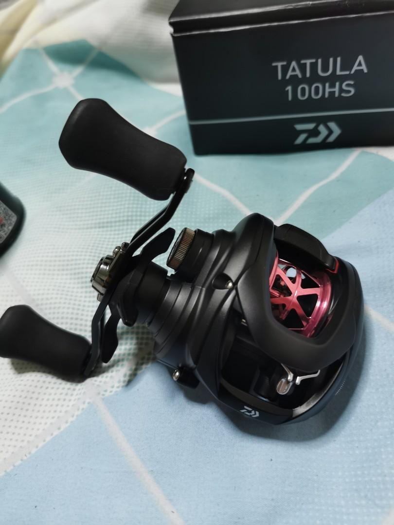 Daiwa Tatula 100 Baitcasting reel (Right Hand) with brand new 6g BFS spool,  Everything Else on Carousell