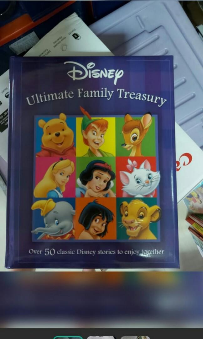 Disney Ultimate Family Treasury Storybook, Hobbies & Toys, Books