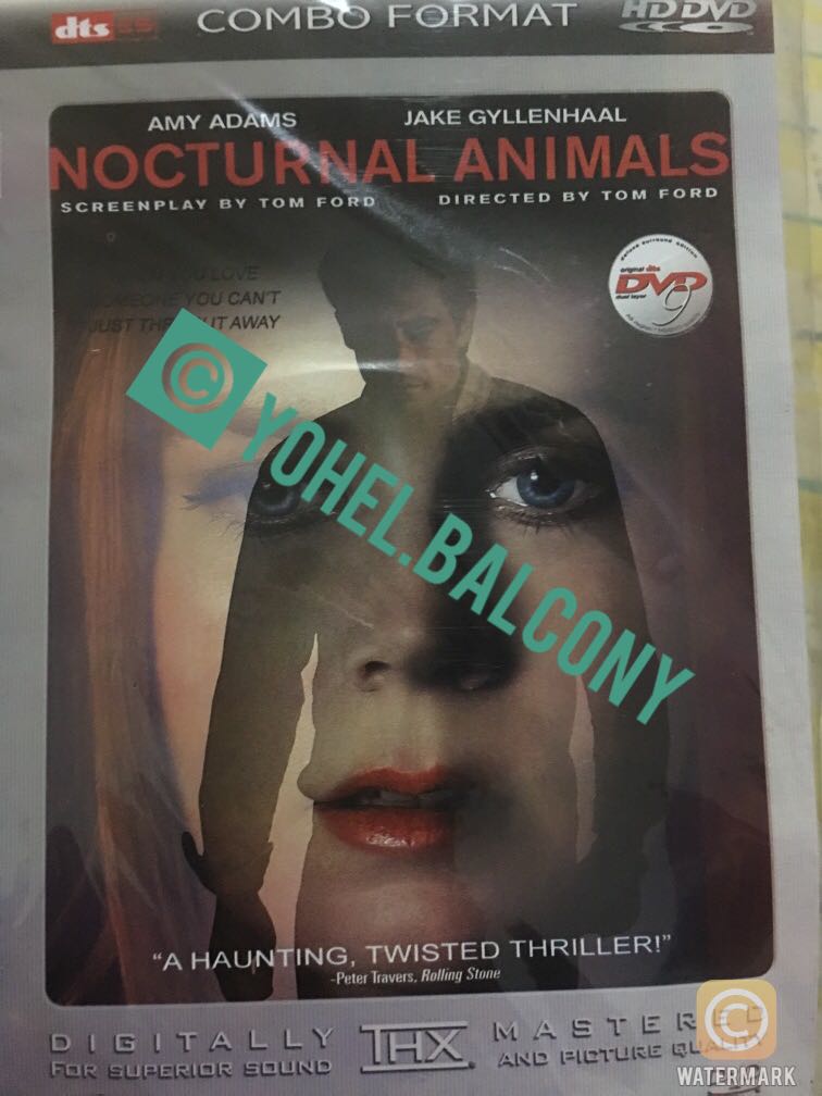 DVD Nocturnal Animals, Musik & Media, CD, DVD & Lainnya di Carousell