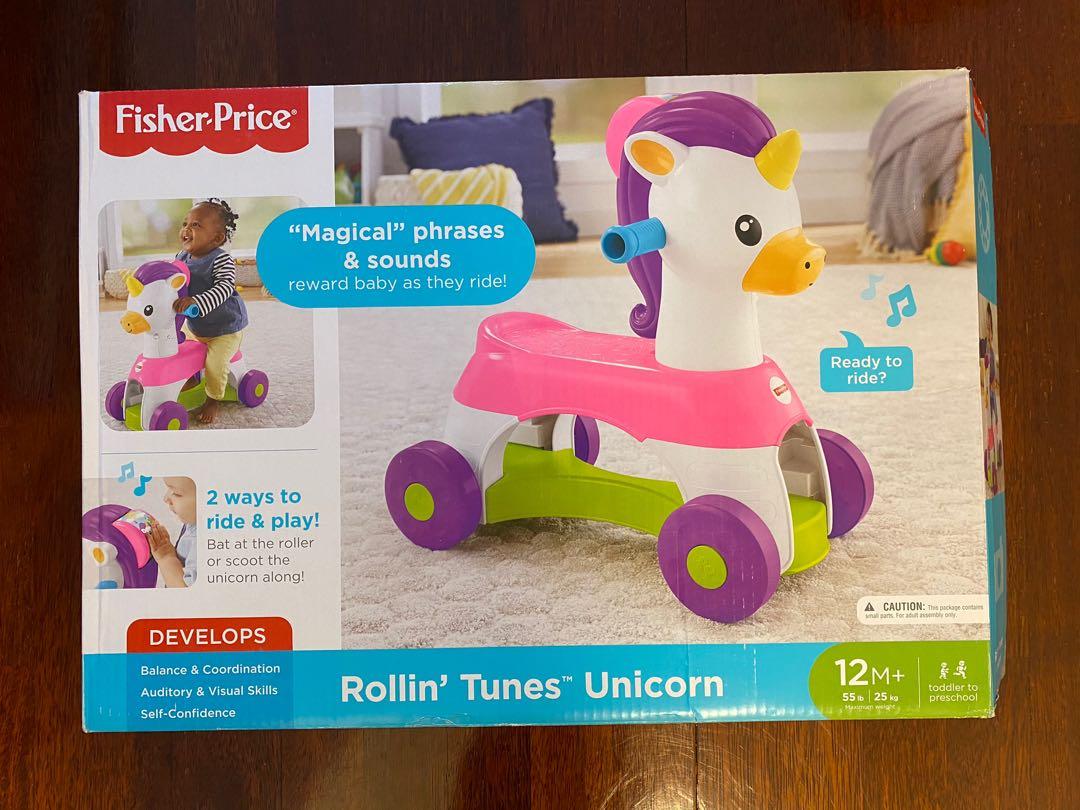 fisher price rollin tunes unicorn