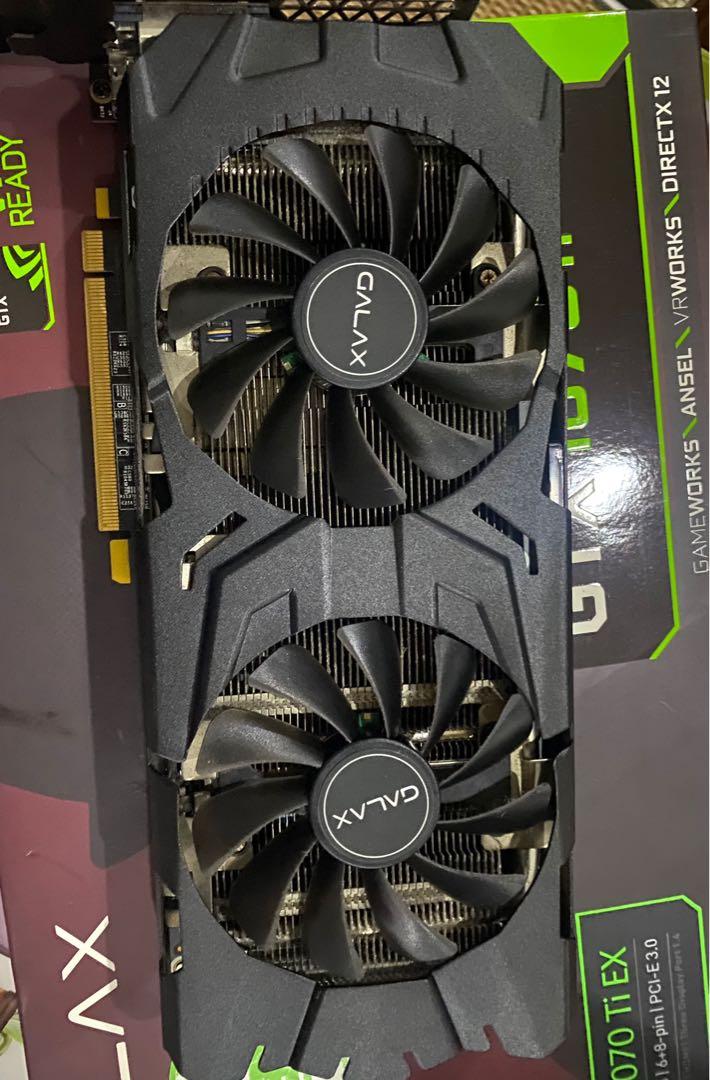 Galax Nvidia Geforce GTX 1070 ti EX 8GB