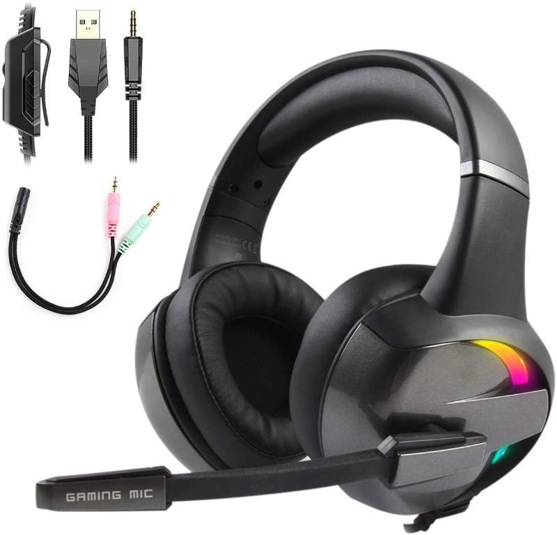 gaming headset usb and 3.5
