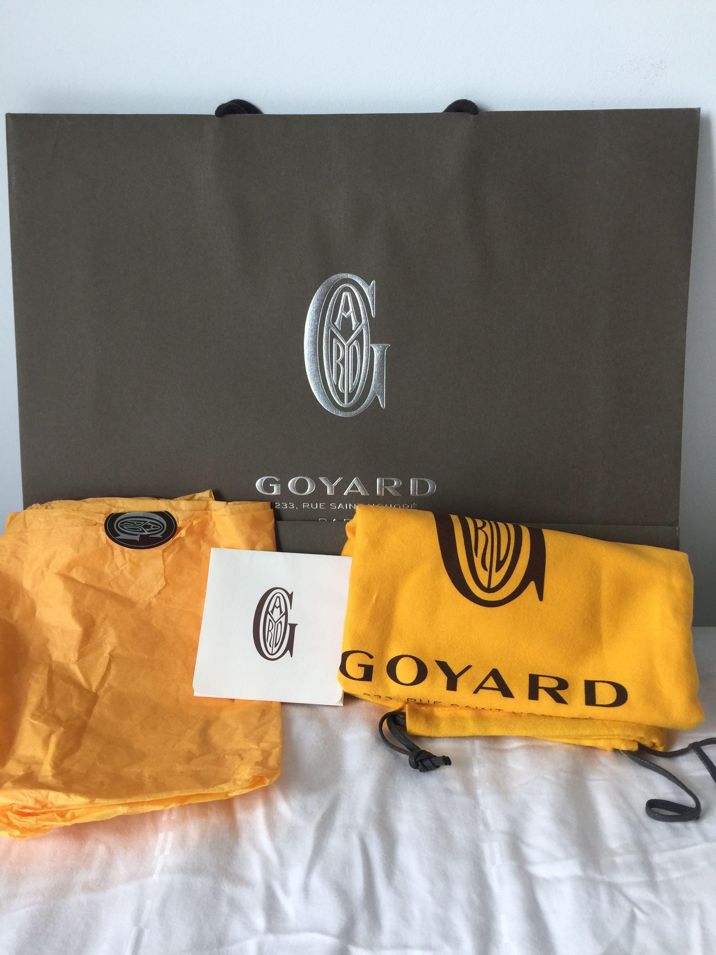 Goyard st Louis Pm tote Bag💚🤍❤️, Luxury, Bags & Wallets on Carousell