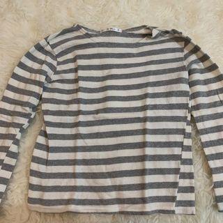 Grey striped top