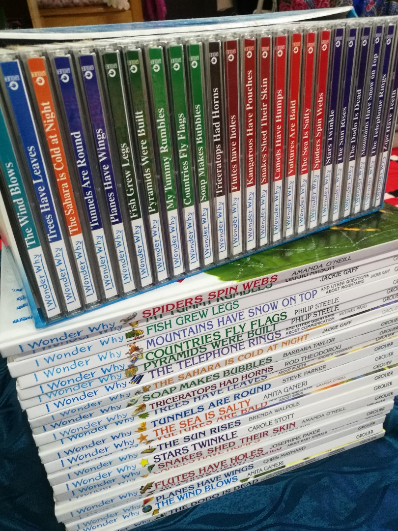 Full set Grolier Books I wonder Why, Hobbies & Toys, Books & Magazines ...