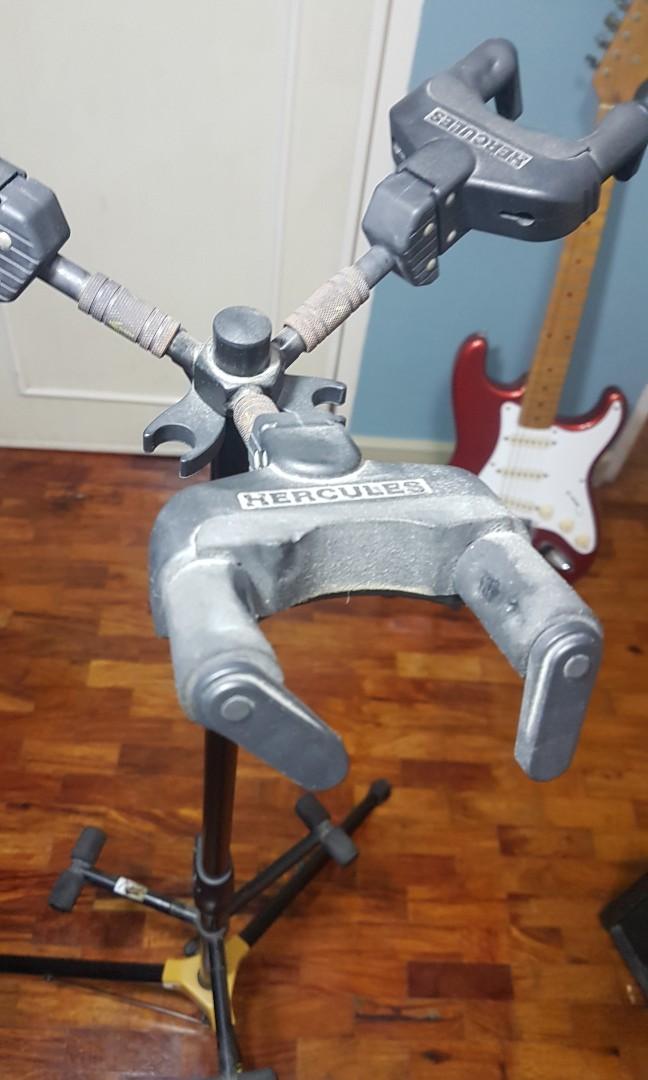 HERCULES 3GUITAR STAND, Hobbies & Toys, Music & Media, CDs & DVDs on