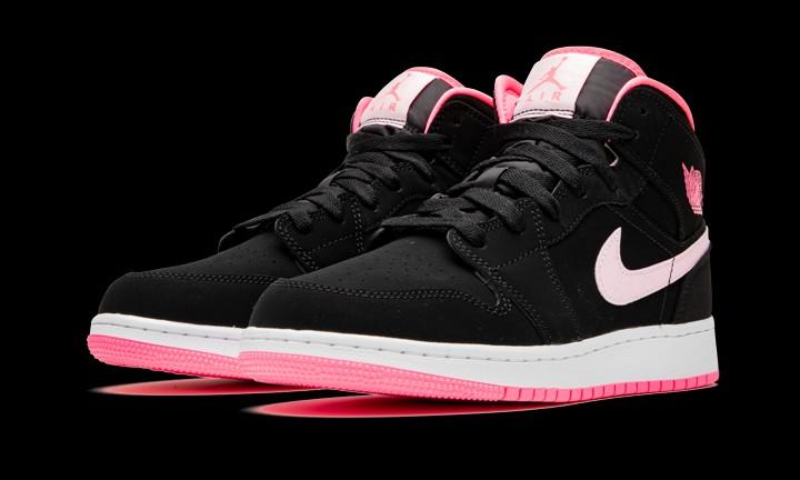 Aj1 pink black store