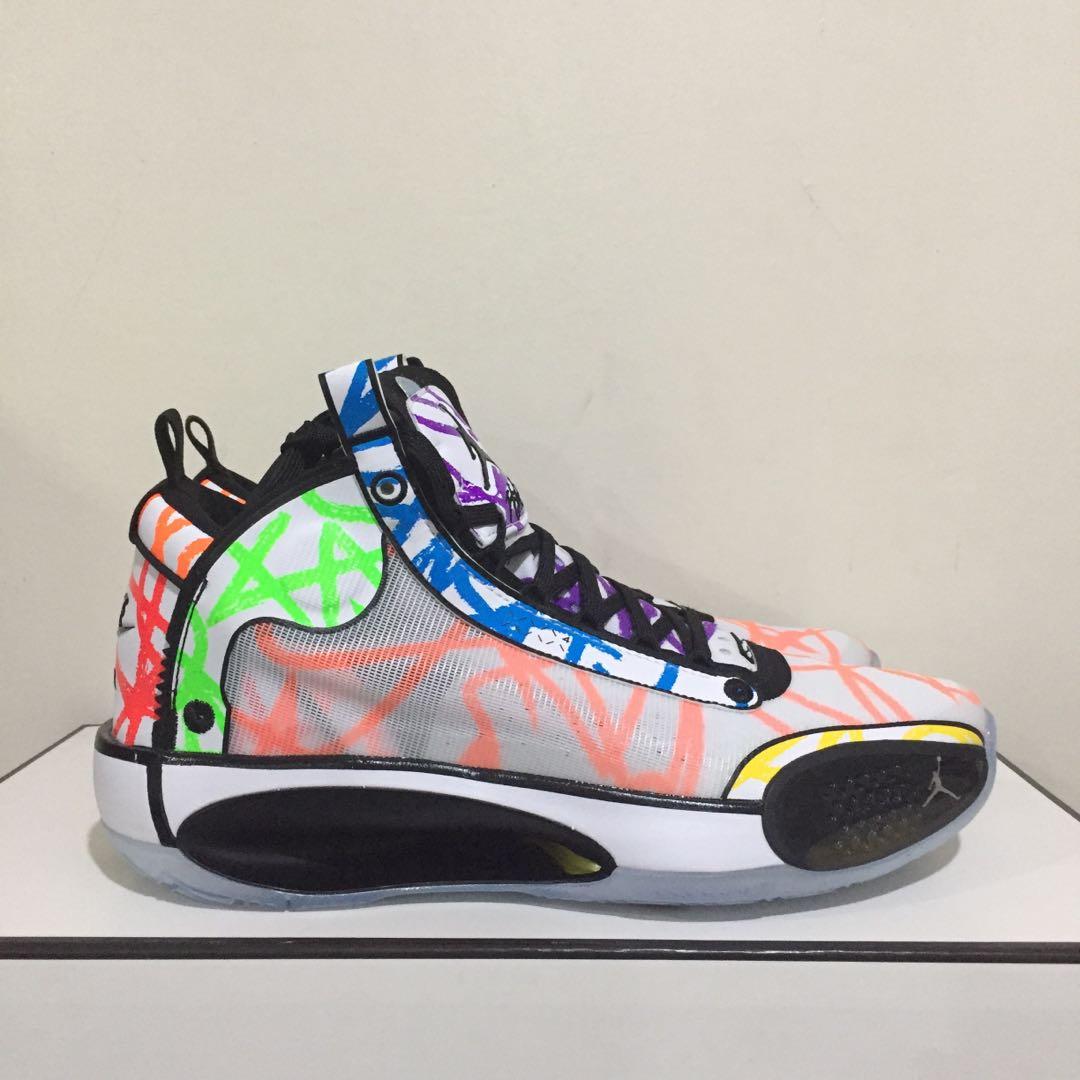 Jordan 34 Zion Coloring Book Men S Fashion Footwear Sneakers On Carousell We call these the ugly duckling chunky monkeys from the air jordan midnight edition color by troy davinci. jordan 34 zion coloring book men s