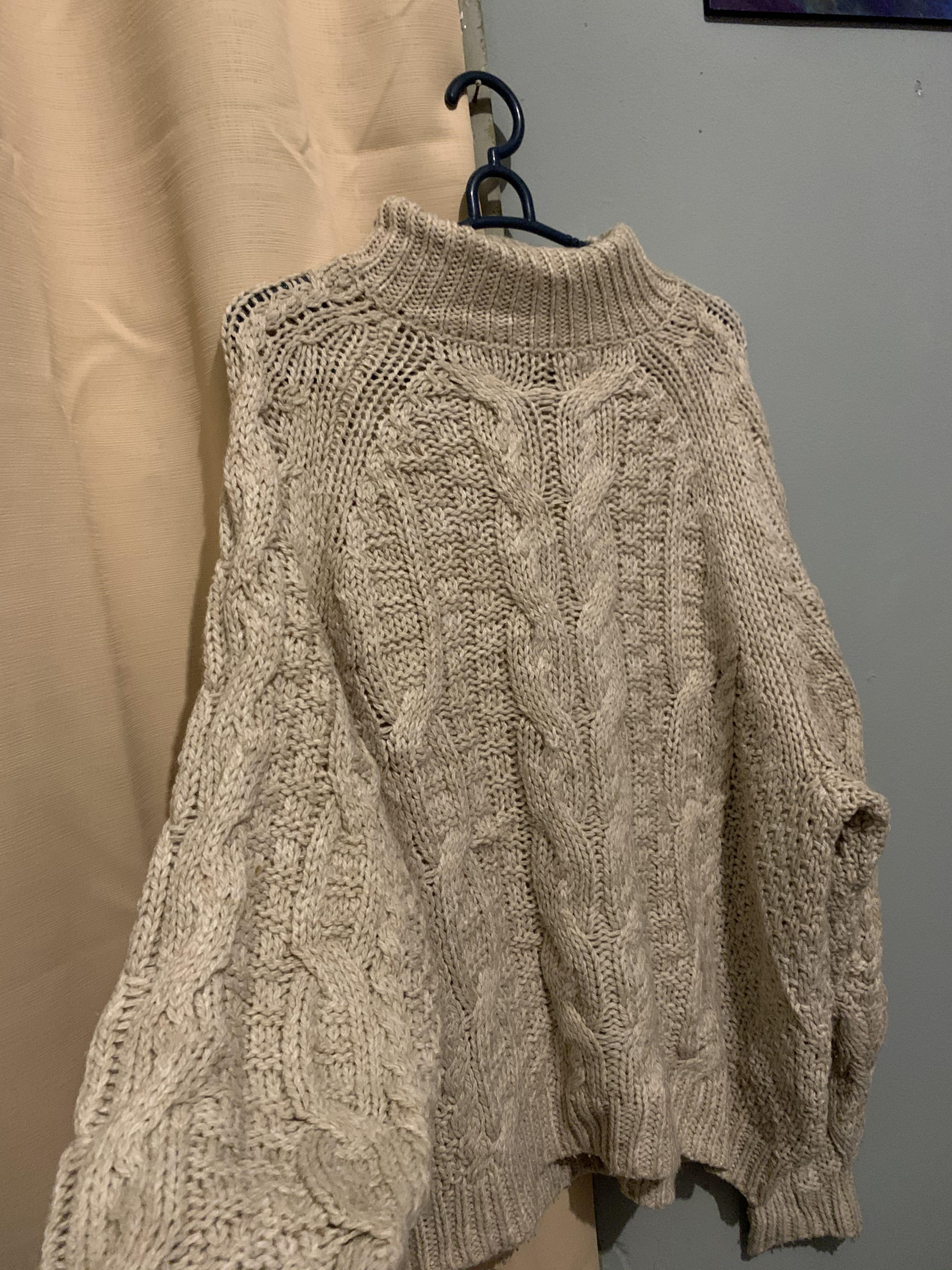 Knitwear Timbul Tocang Baggy Women S Fashion Clothes Tops On Carousell