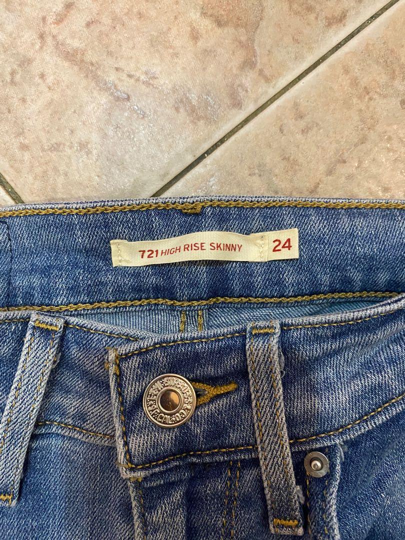 721 high rise skinny women's jeans