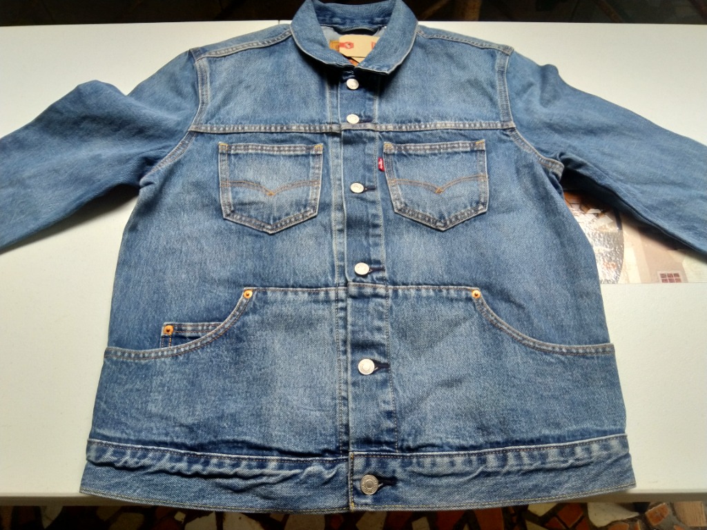 Levi's unbasic 5 pocket trucker denim jacket 2025