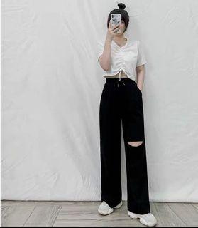 Black long pants