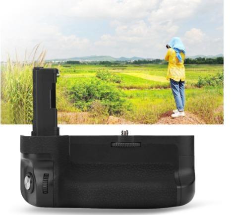 Meike MK-A7II Durable Vertical Camera Battery Grip Holder (Category: Batteries & Chargers) located in Marikina City. Submitted by skowshop (Listing ID 1051564864, Image 1). Description: Product Description #Battery Grip #Camera Battery Grip #Vertical Battery Grip #Battery Grip for Sony #Battery Holder for Sony #Vertical Battery Grip for Sony Features: It is compatible for Sony A7II/A7S2/A7M2/A7R2 cameras. The battery compartment can hold two NP-F