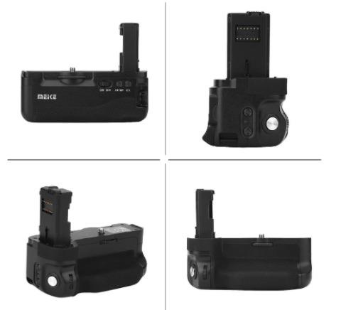 Meike MK-A7II Durable Vertical Camera Battery Grip Holder (Category: Batteries & Chargers) located in Marikina City. Submitted by skowshop (Listing ID 1051564864, Image 3). Description: Product Description #Battery Grip #Camera Battery Grip #Vertical Battery Grip #Battery Grip for Sony #Battery Holder for Sony #Vertical Battery Grip for Sony Features: It is compatible for Sony A7II/A7S2/A7M2/A7R2 cameras. The battery compartment can hold two NP-F