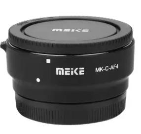 Meike MK-C-AF4 Auto Focus Adapter Ring for Canon EOS-M Mount Cameras to EF EF-S Lens