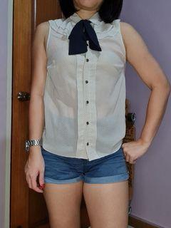 Miss Selfridge Polkadots top