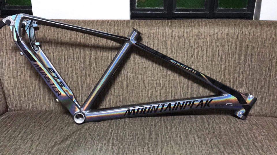Mountain peak hot sale titanium frame