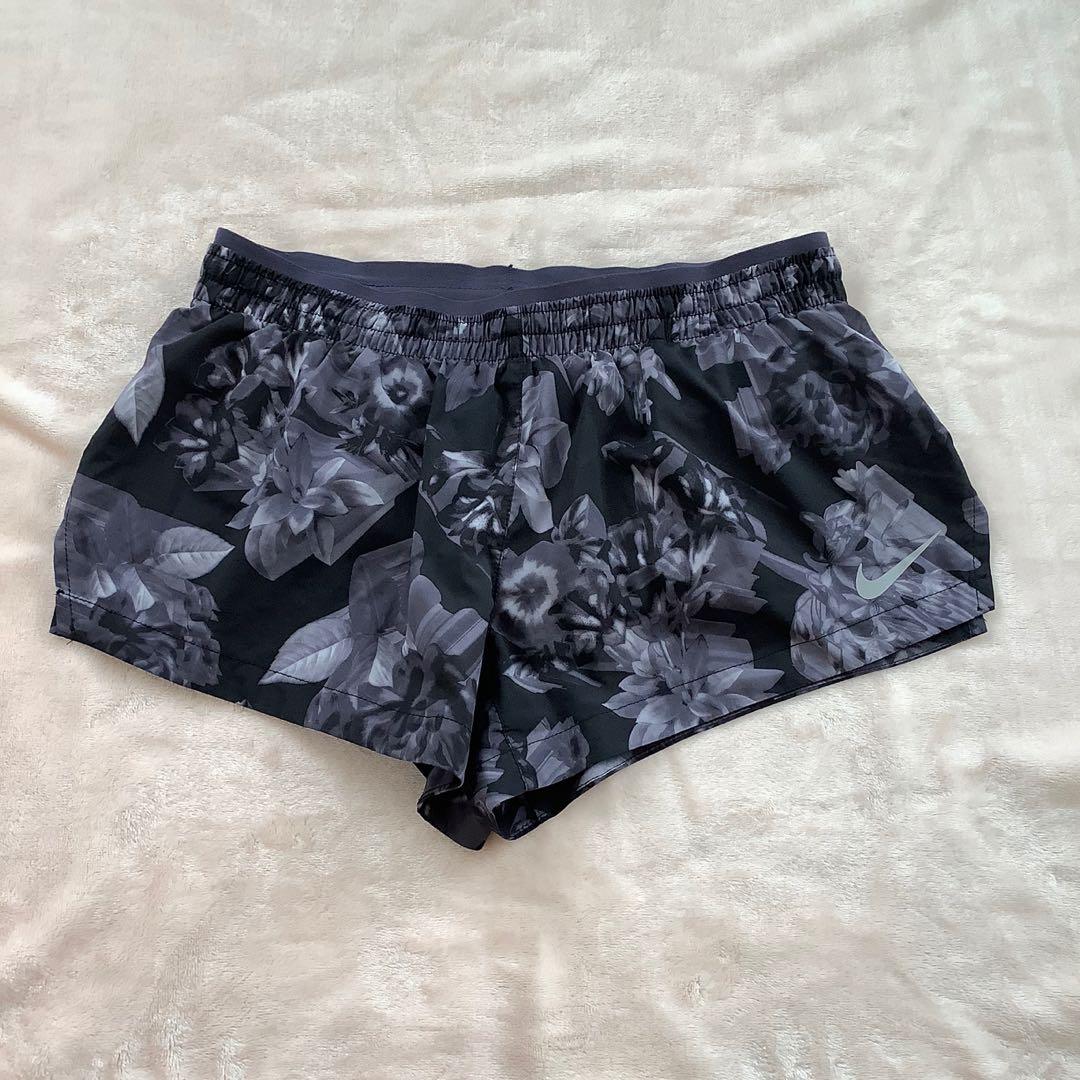 womens floral running shorts