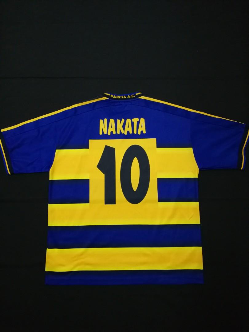 Parma 02/03 Home Jersey #10 NAKATA Vintage Serie A Champion