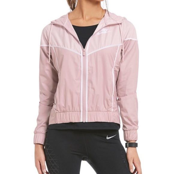 Pastel pink nike windbreaker, Women's 