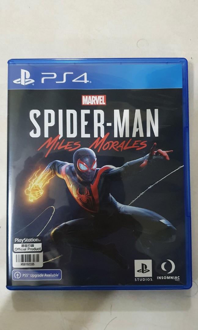 PS4 GAME Spiderman Miles Morales, Video Gaming, Video Games