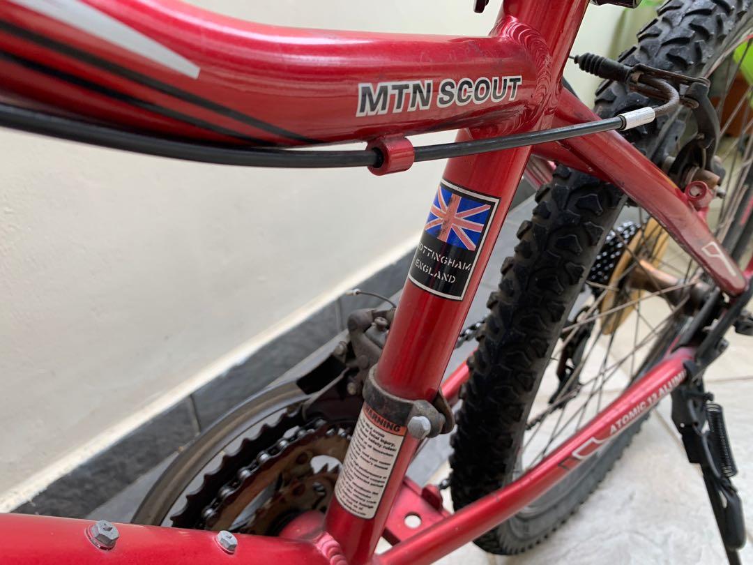Raleigh mtn scout bike clearance