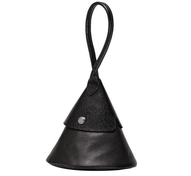 RARE Longchamp x Nendo S Cone Bag in Full Leather