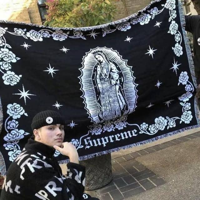 Ready Stock FW18 Supreme Virgin Mary Blanket, Everything Else