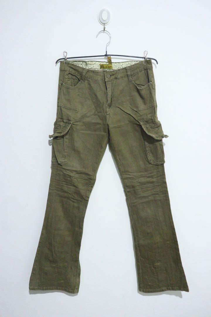 women's bootcut cargo pants