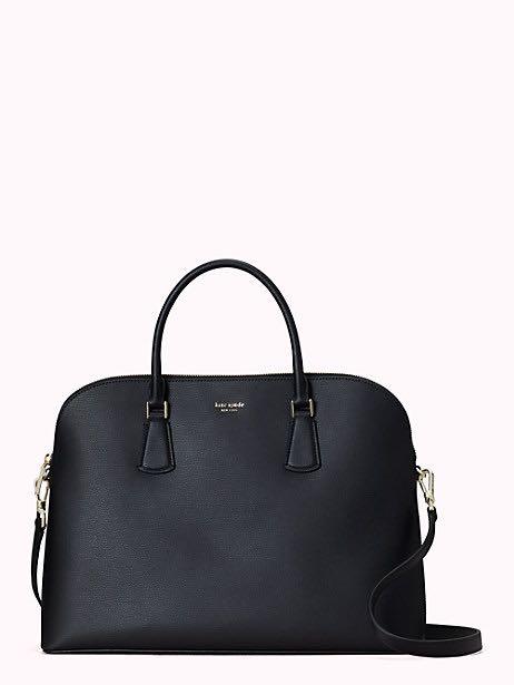 LAST PIECE INSTOCK Kate Spade Sylvia Universal Slim Laptop Bag Handbag Satchel Work Bag Crossbody Slingbag Black Women s Fashion Bags Wallets Cross body Bags on Carousell