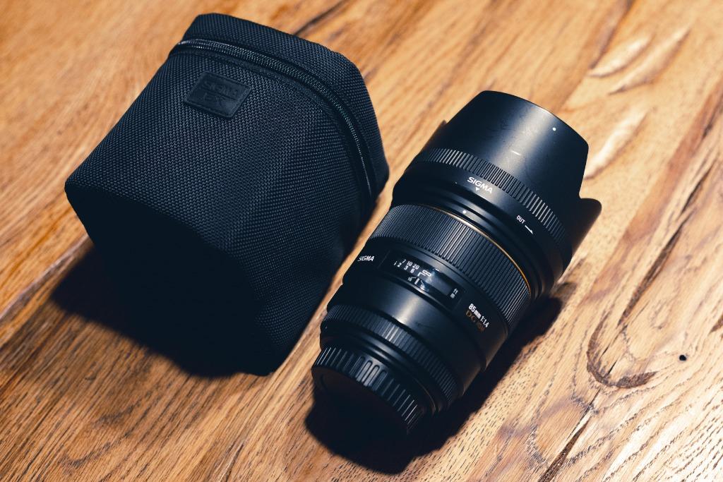 price dropped sigma 85mm f 1 4 ex dg hsm lens for canon eos digital slr cameras