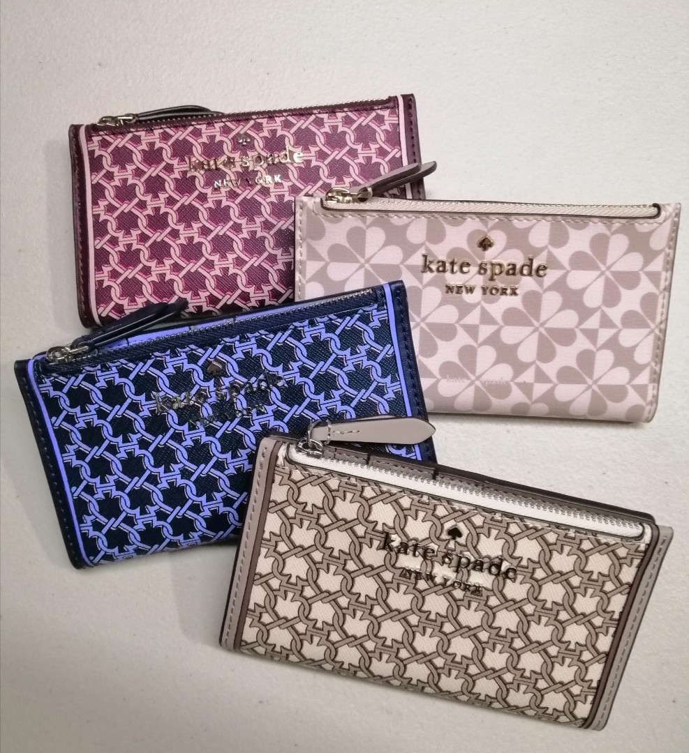 spade link large continental wallet