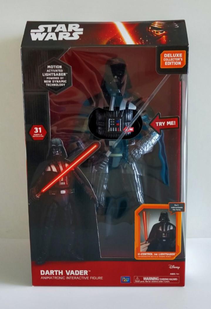 Star wars interactive 17 inch darth vader figure on sale