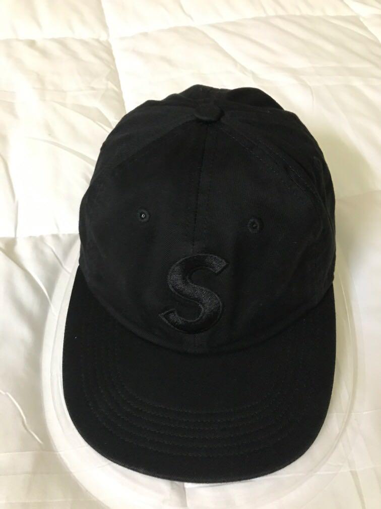 SUPREME 6 Panel Cap All black
