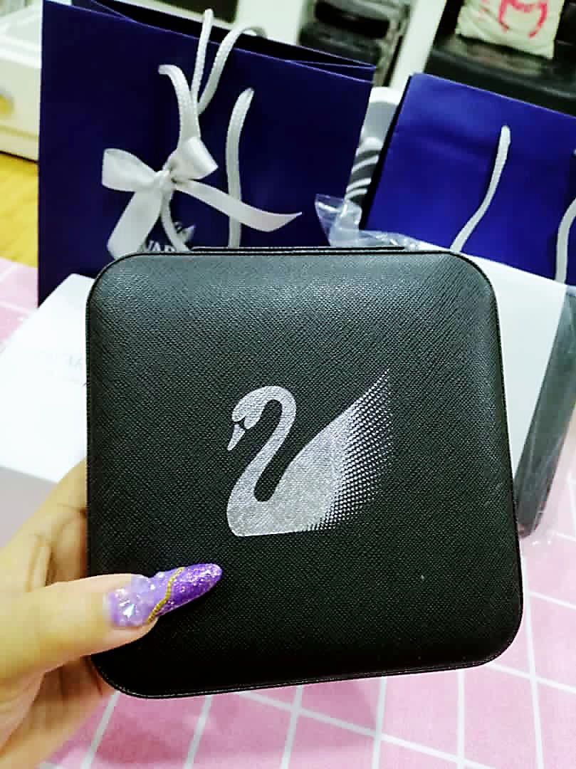 Swarovski best sale jewelry pouch