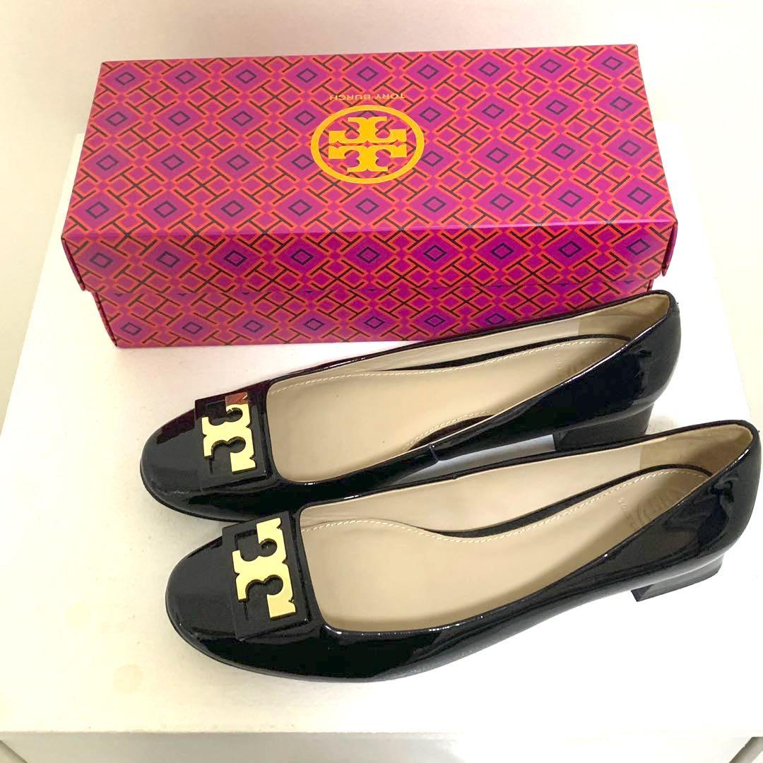 Tory Burch Women s Jill Pump Patent Leather Pump Heel Shoes Women s Fashion Footwear Heels on Carousell